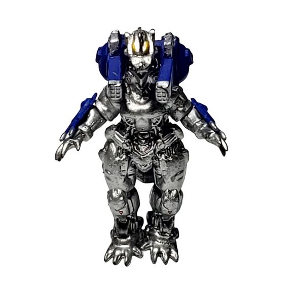 Mechagodzilla Kaiju Kiryu Godzilla Mini Action Figure Monster 2" Unmarked - Picture 2 of 8